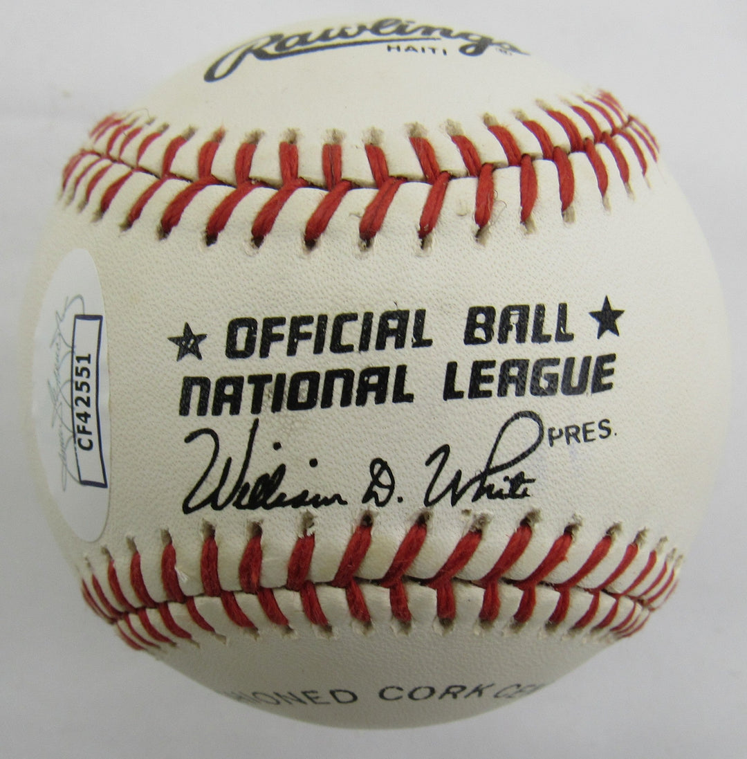 Bobby Thomson Signed Auto Rawlings Baseball JSA CF42551