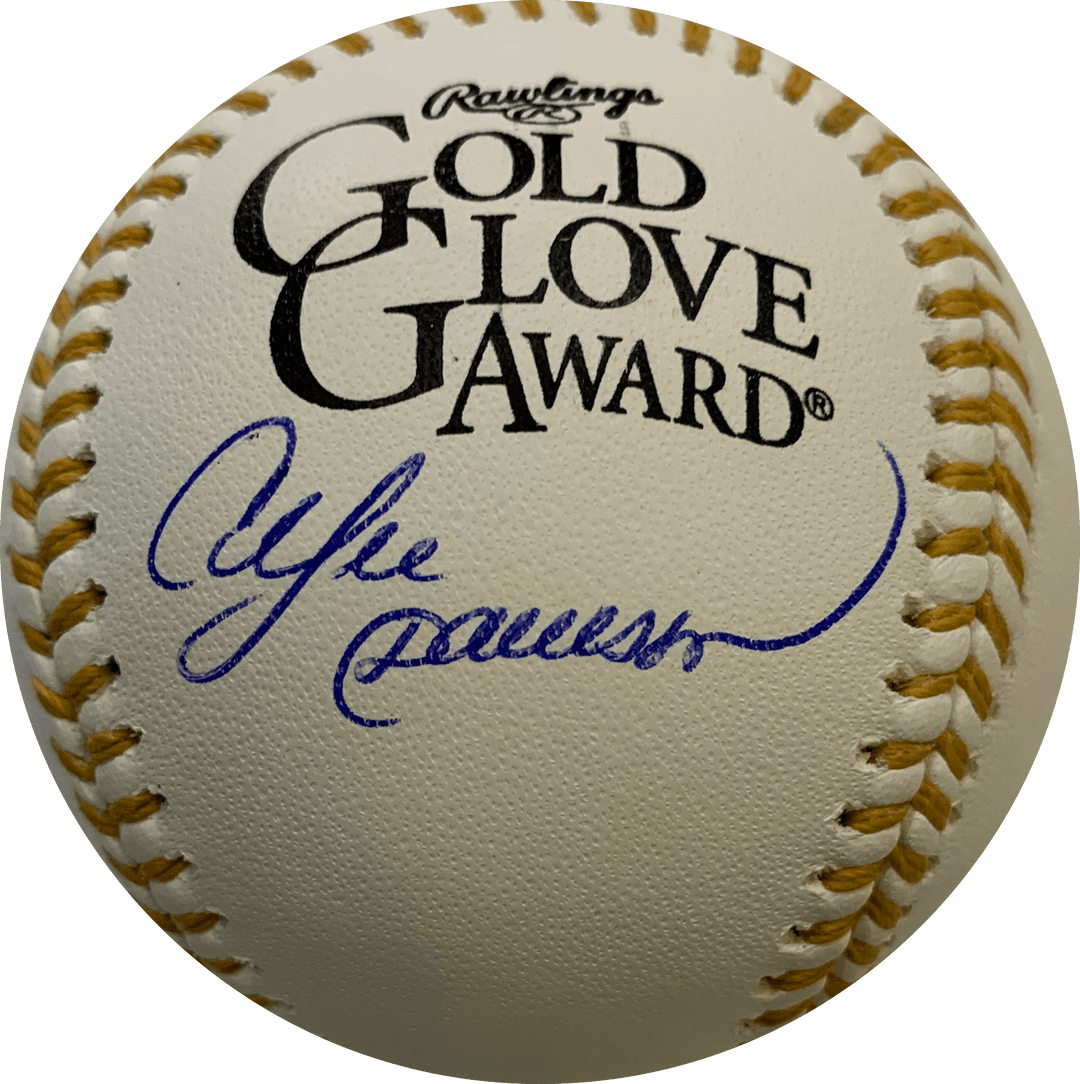 Andre Dawson Autographed Rawlings Gold Glove Official Baseball (Beckett)