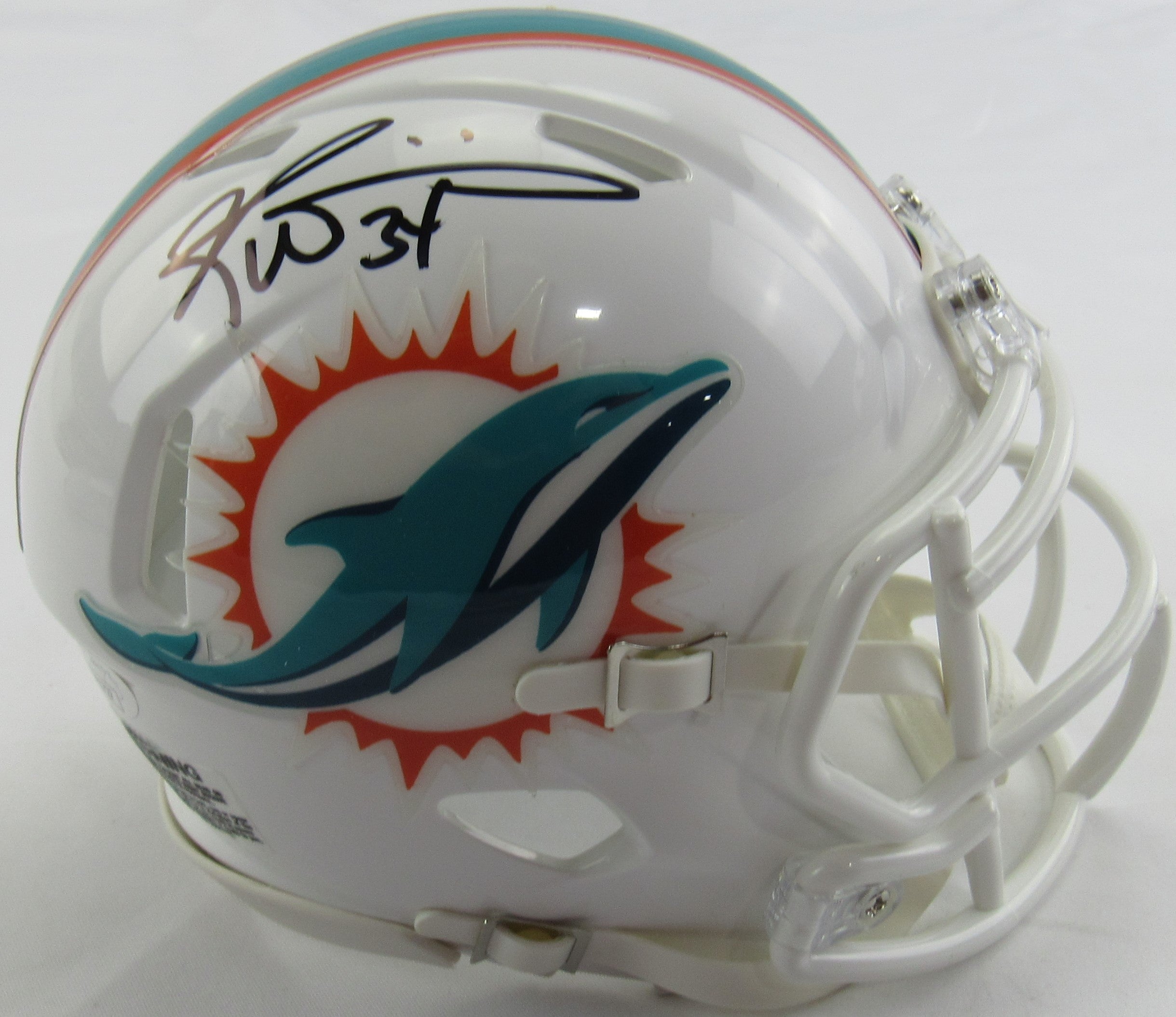 Ricky Williams signed store Mini Helmet