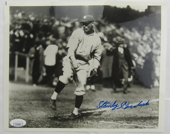 Stan Coveleski Signed Auto 8x10 Photo JSA CF42594