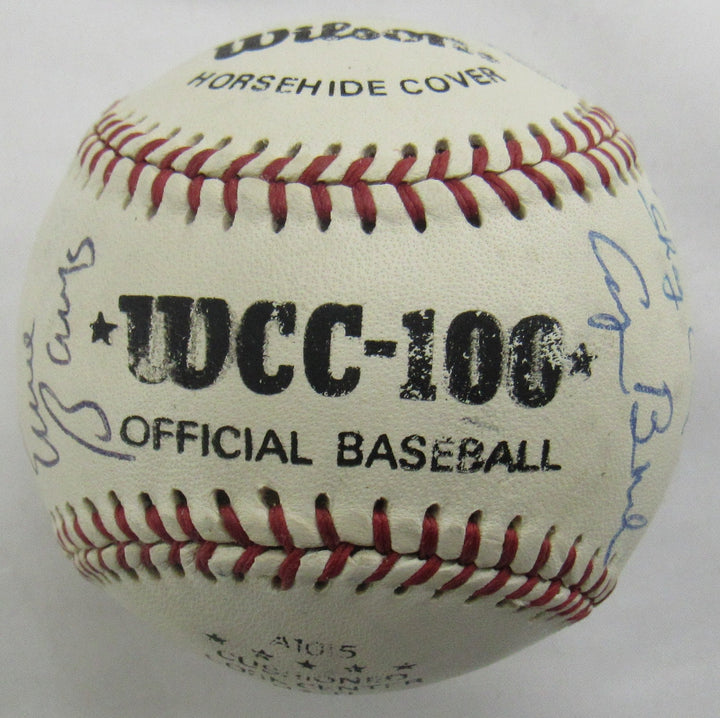 Circa 1980's Old-Timers Reunion George Bush 41 , Juan Marichal Enos Slaughter +15 Signed Auto Baseball JSA LOA B18955