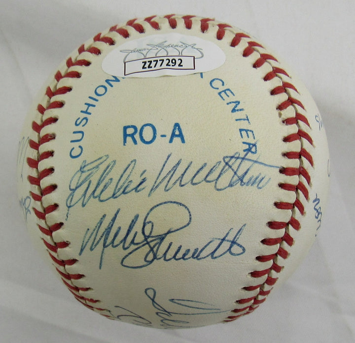 500 HR Club Signed Rawlings Baseball JSA LOA ZZ77292