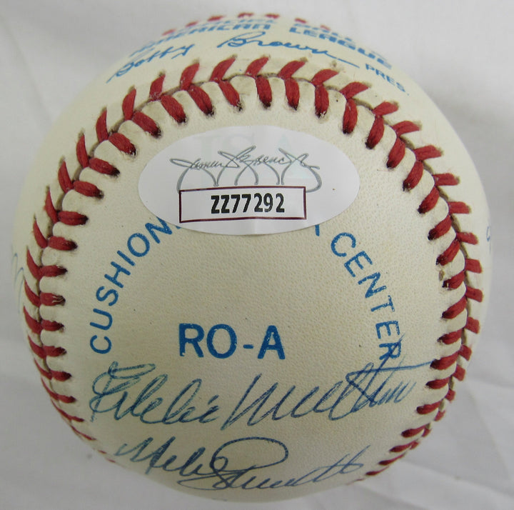 500 HR Club Signed Rawlings Baseball JSA LOA ZZ77292