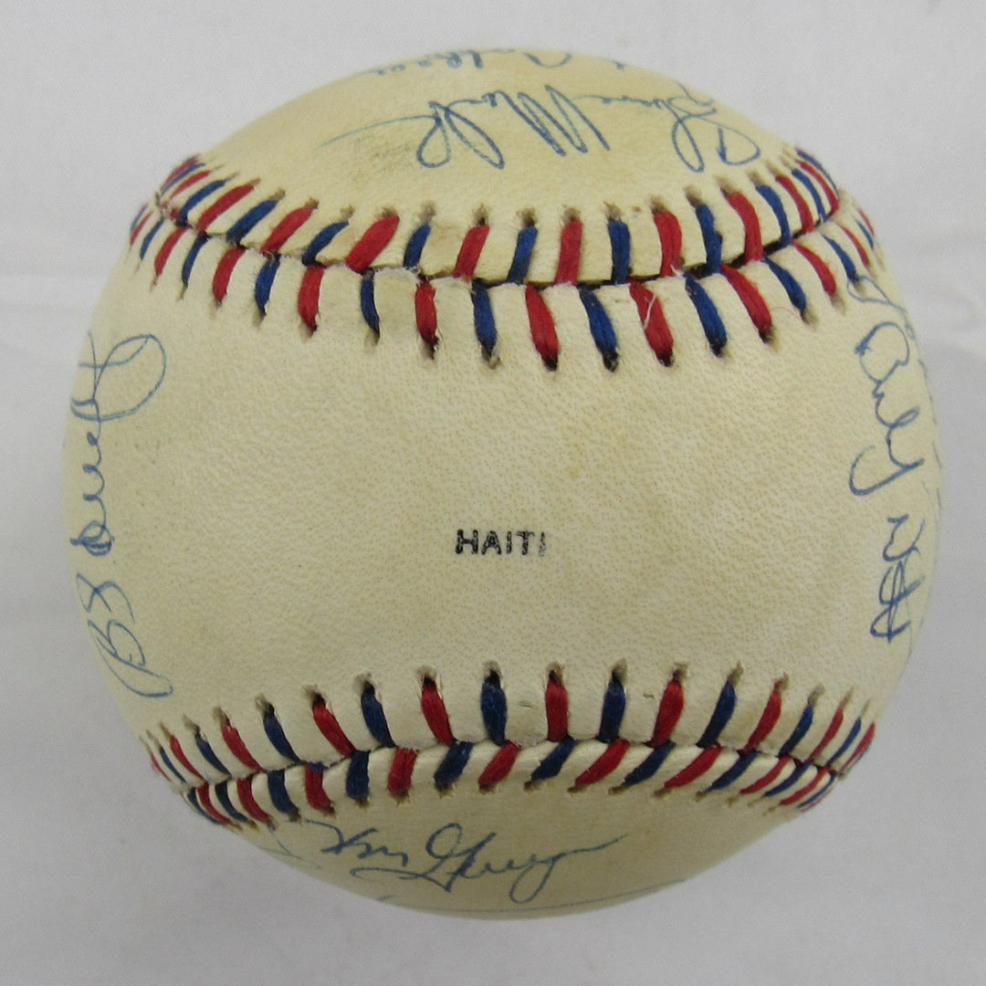1984 Olympic Baseball Team Signed Ball - Mark McGwire, Cory Snyder, Will Clark and More