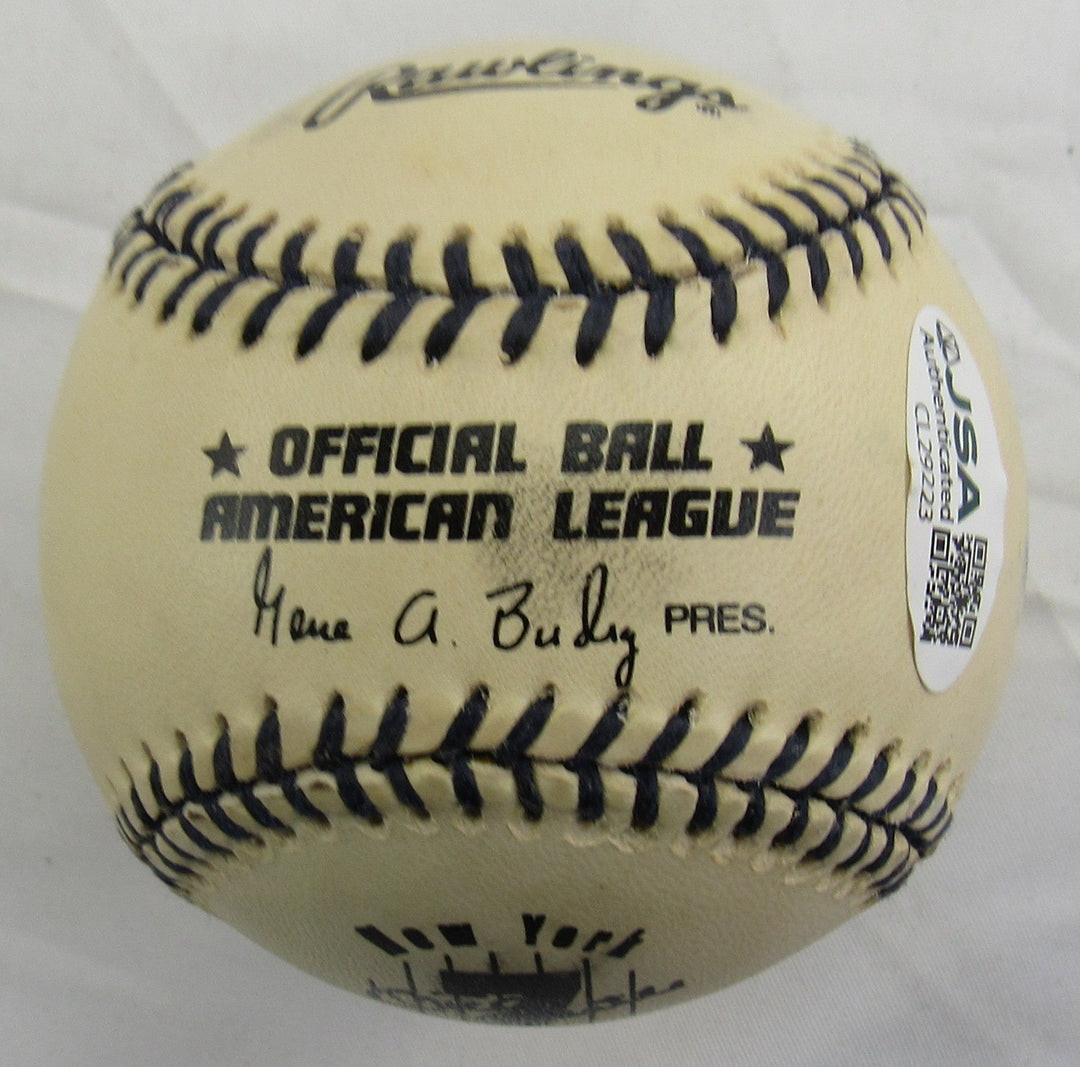Lee Mazzili Signed Rawlings Baseball JSA CL29223