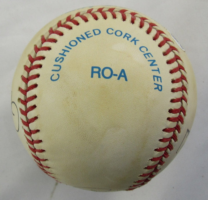 Brooks Robinson Harmon Killebrew Al Kaline + 1 Signed Rawlings Baseball JSA CL29226