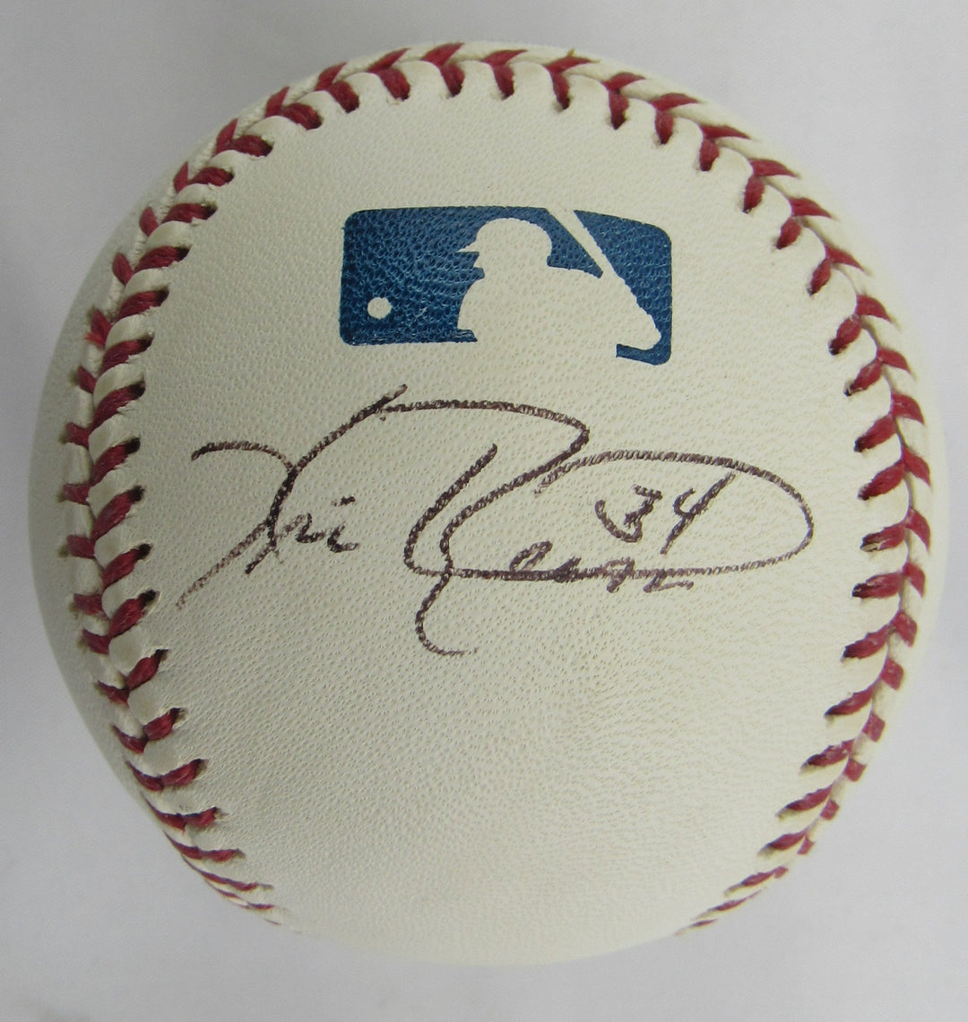 Rodrigo Lopez Bruce Chen Kris Benson +3 Signed Auto Rawlings Baseball B159