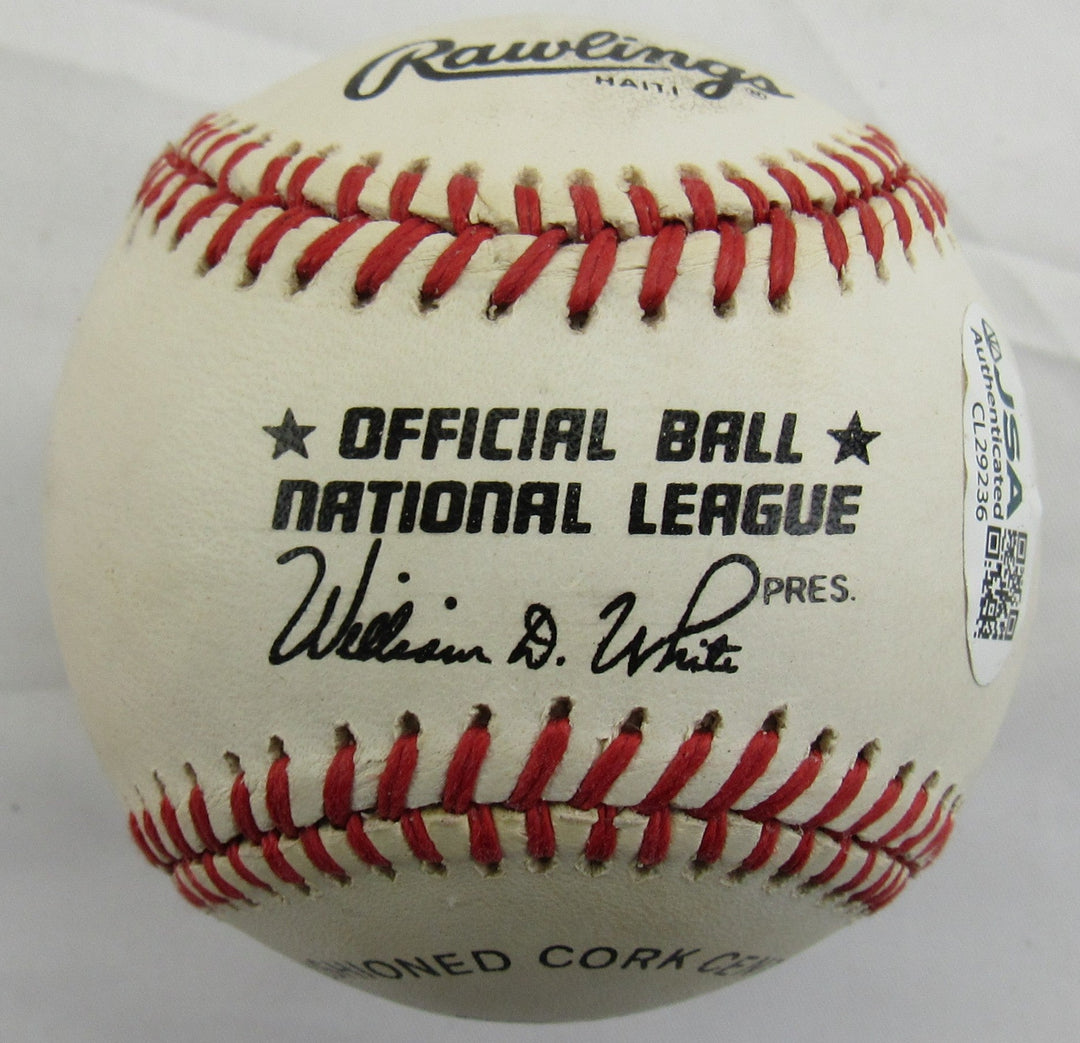 Dwight Gooden Signed Rawlings Baseball JSA CL29236