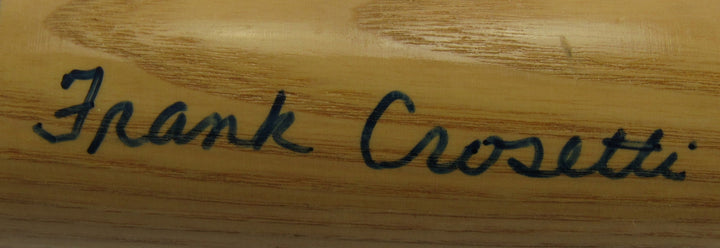 Frank Crosetti Signed Rawlings Baseball Bat CF42700