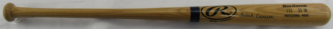Frank Crosetti Signed Rawlings Baseball Bat CF42700