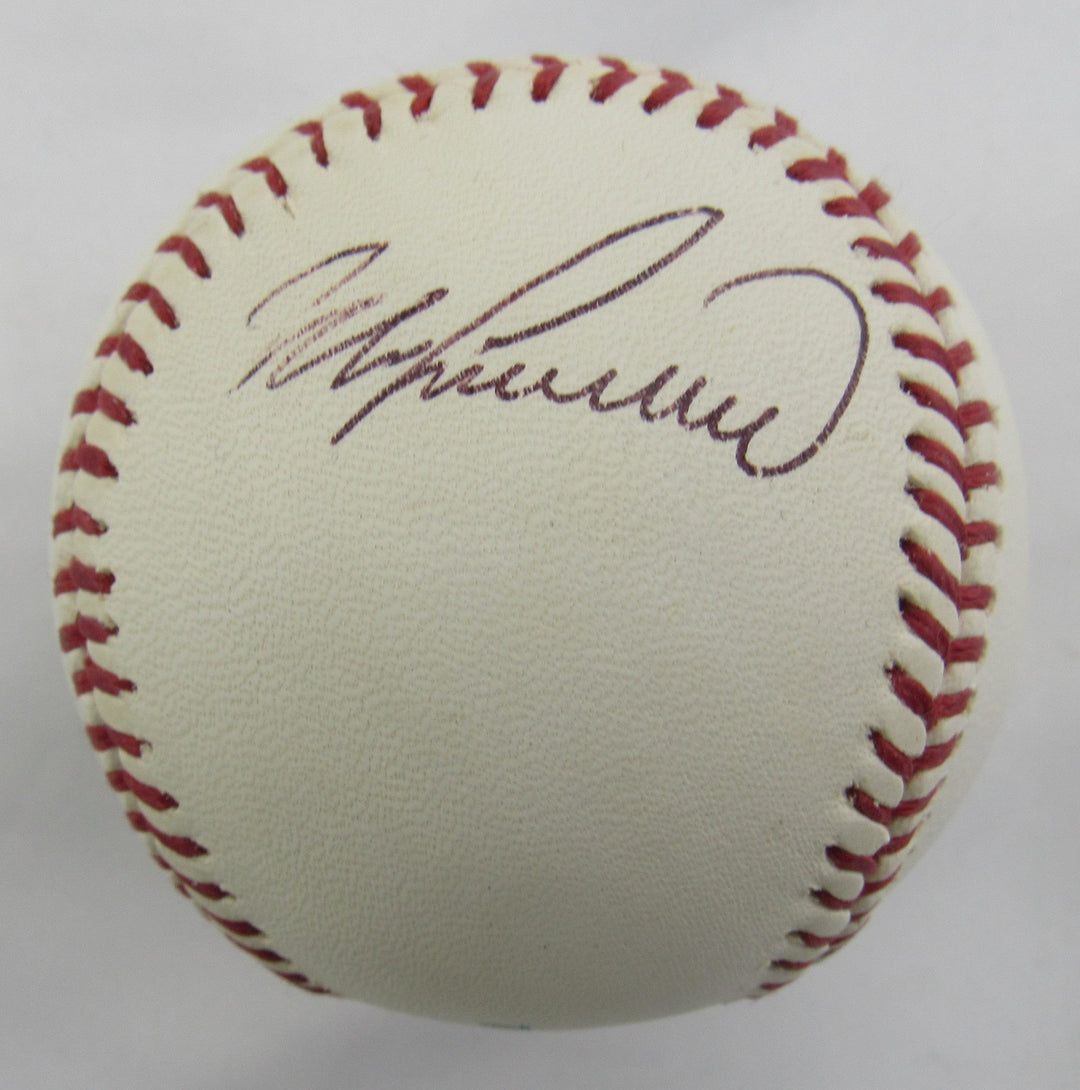 Mike Lieberthal Signed Auto Rawlings Baseball B159