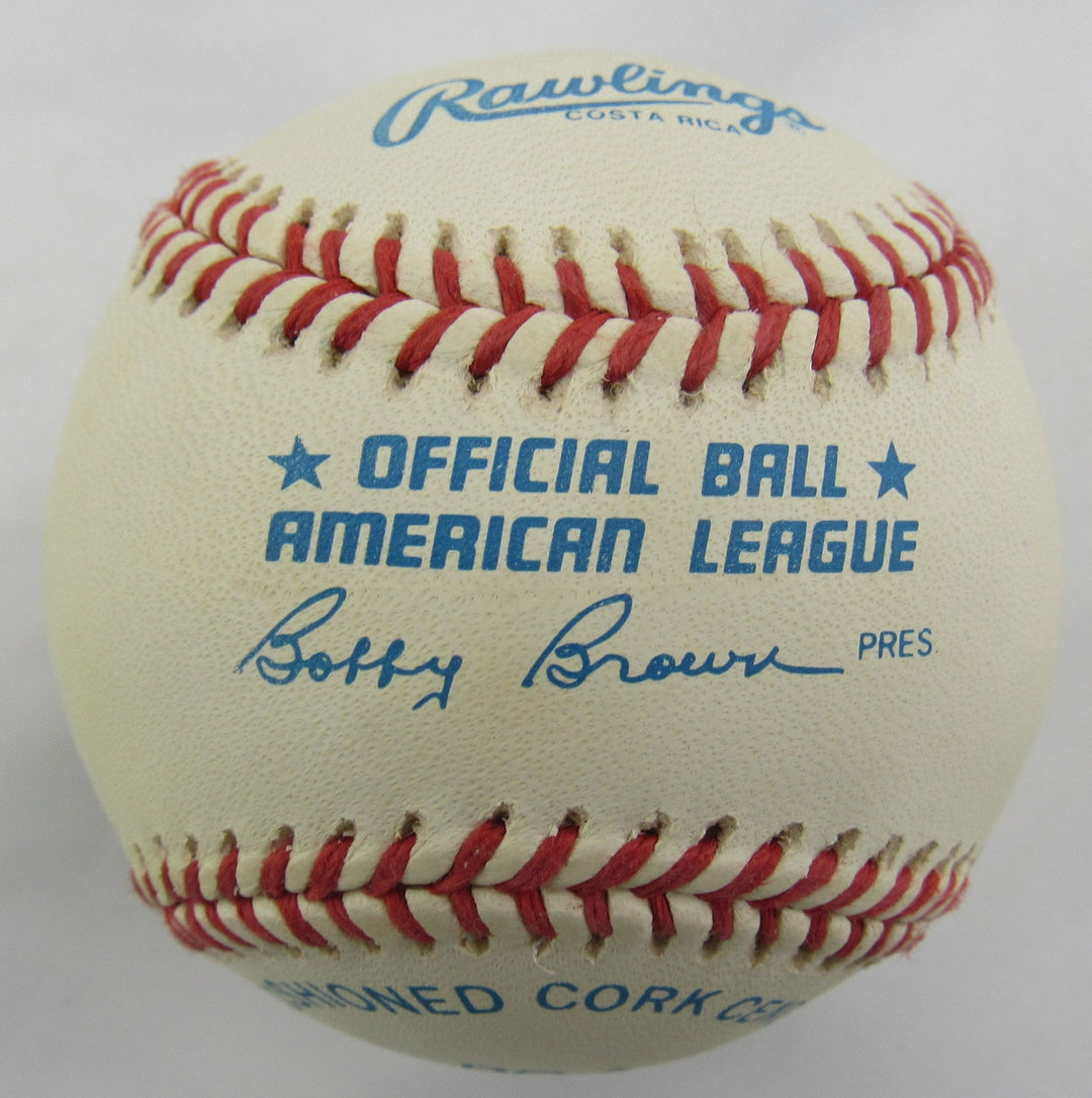 Melido Perez Signed Auto Rawlings Baseball B151