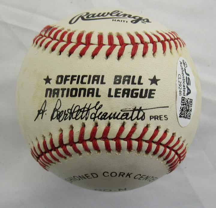 Harry Walker Signed Rawlings Baseball JSA CL29246