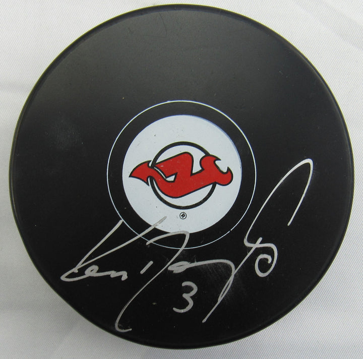 Ken Daneyko Signed Hockey Puck JSA COA II