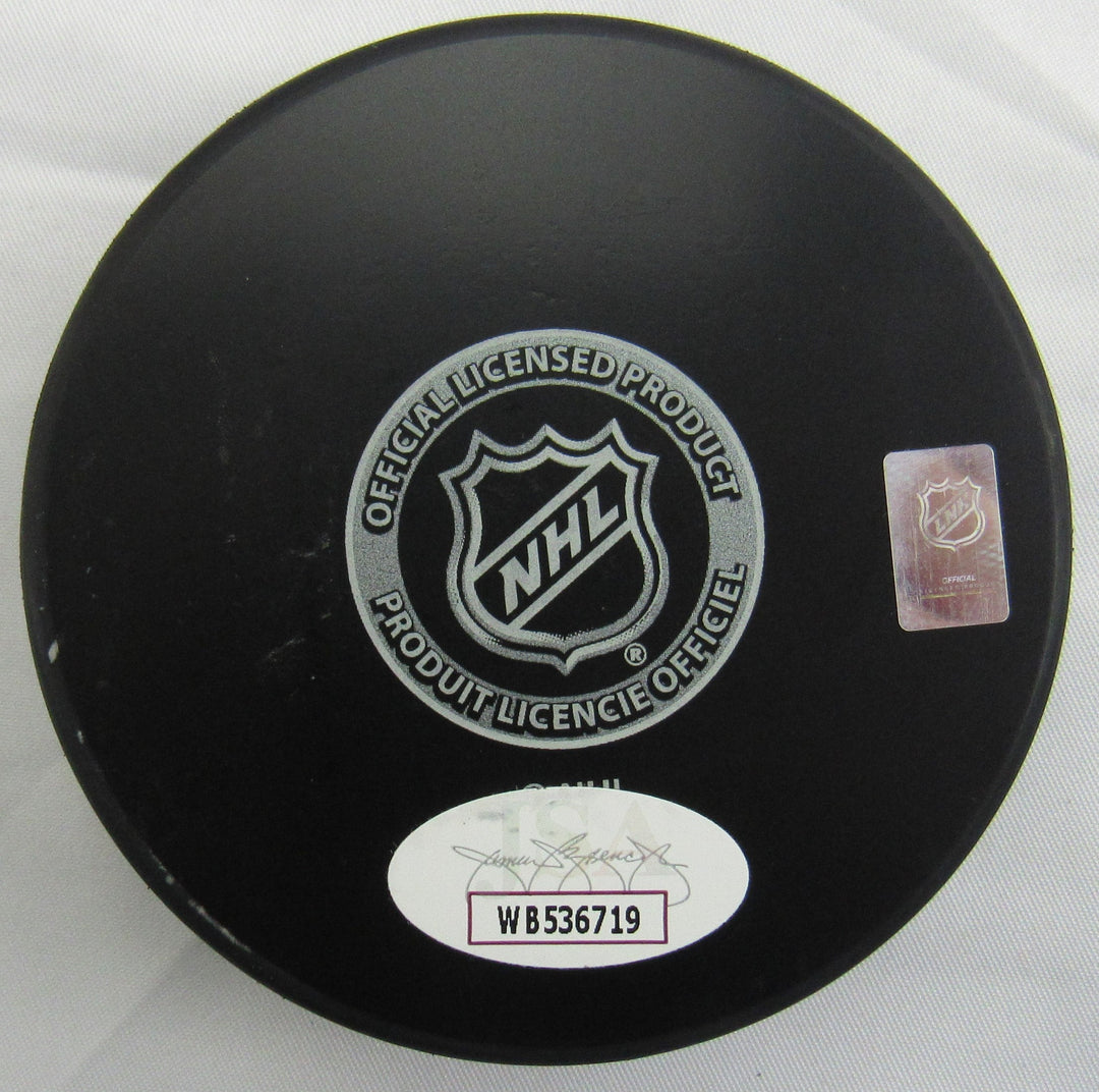 Ken Daneyko Signed Hockey Puck JSA COA II