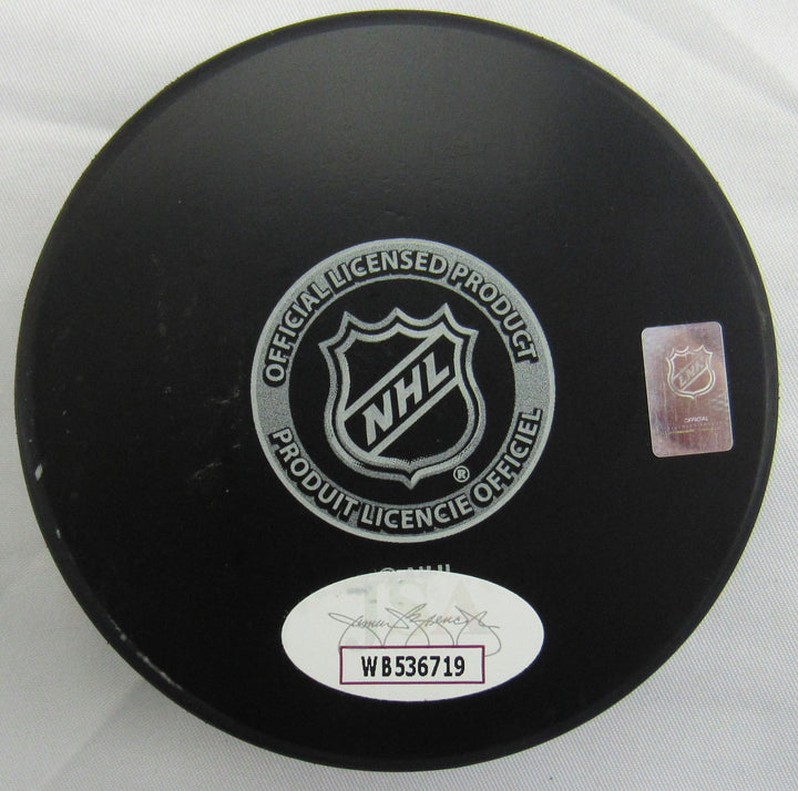 Ken Daneyko Signed Hockey Puck JSA COA II