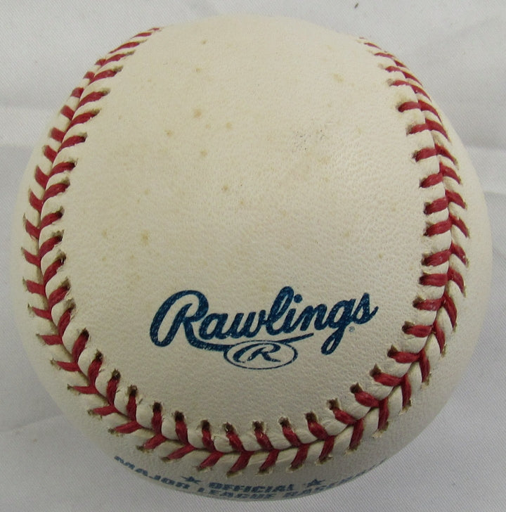 Ty Wigginton Signed Rawlings Baseball B161