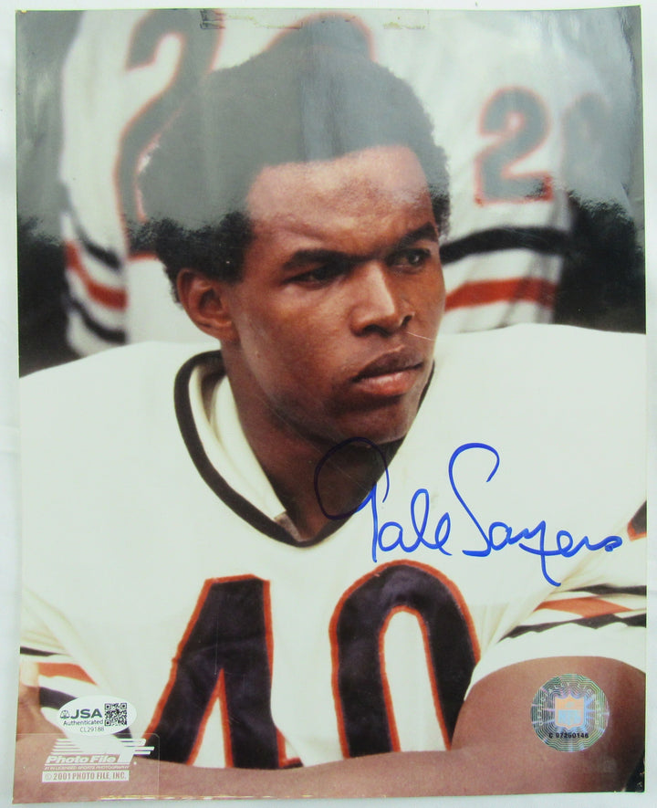 Gale Sayers Signed 8x10 Photo JSA CL29188