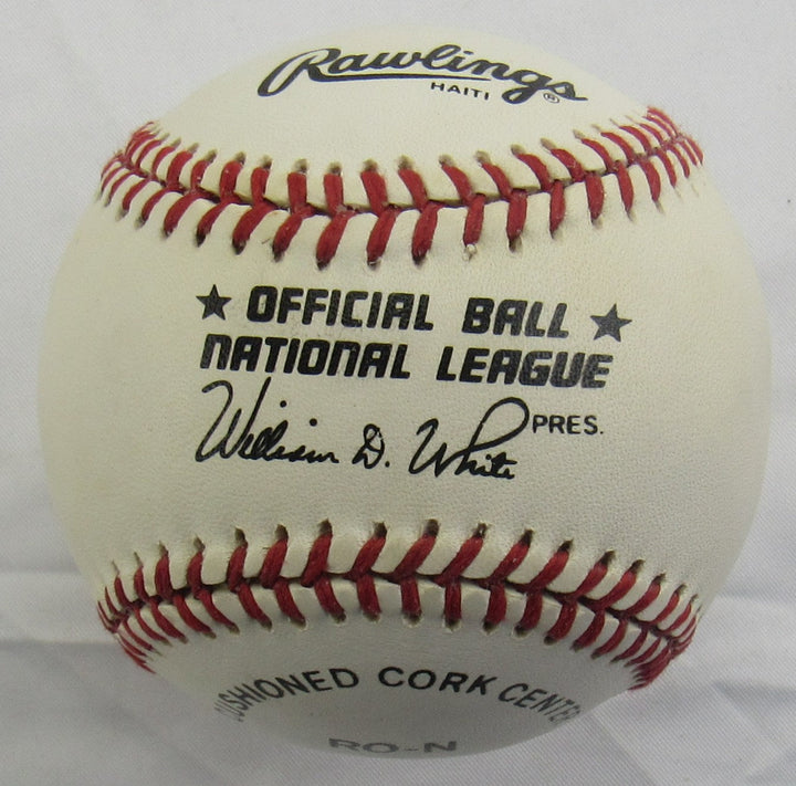 Ricky Jordan Signed Auto Rawlings Baseball B160 VI
