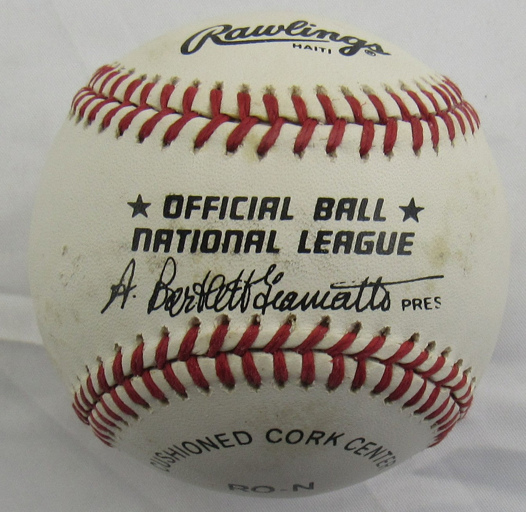 Jerome Walton Signed Auto Rawlings Baseball B160