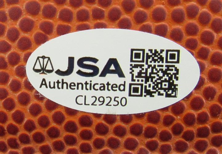 Alonzo Mourning Signed Auto Spalding Basketball JSA CL29250