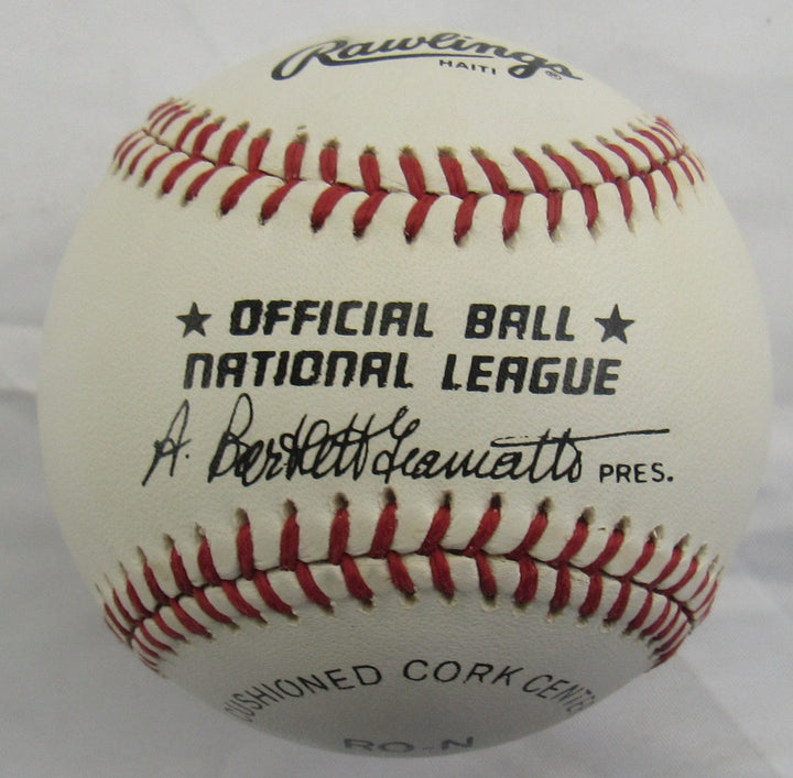 Ricky Jordan Signed Auto Rawlings Baseball B160 VIII