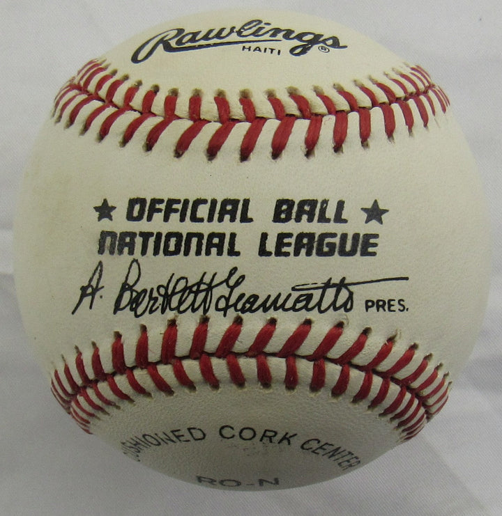 Jerome Walton Signed Auto Rawlings Baseball B160 V