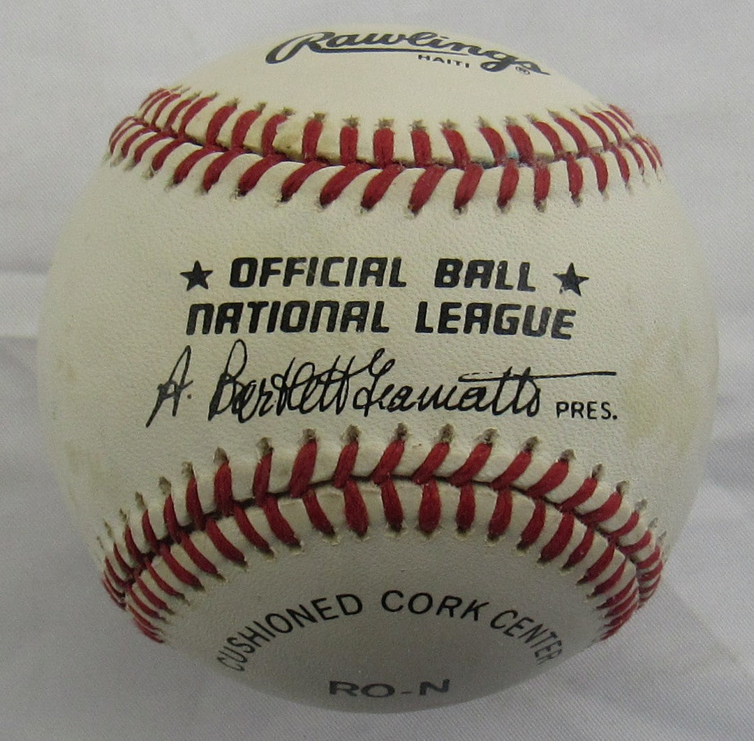 Jerome Walton Signed Auto Rawlings Baseball B160 VI