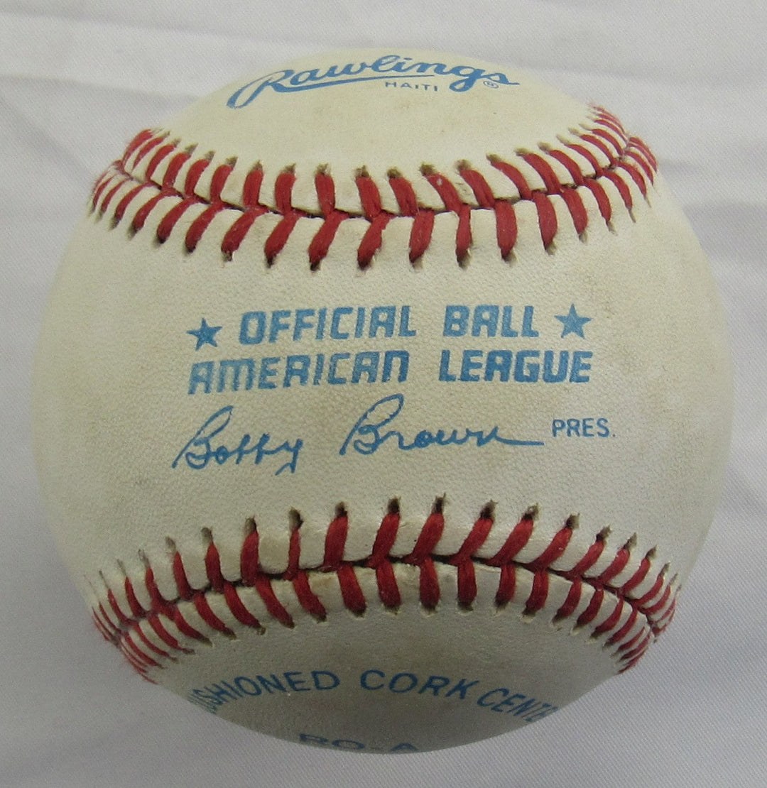 Bob Geren Signed Auto Rawlings Baseball B160