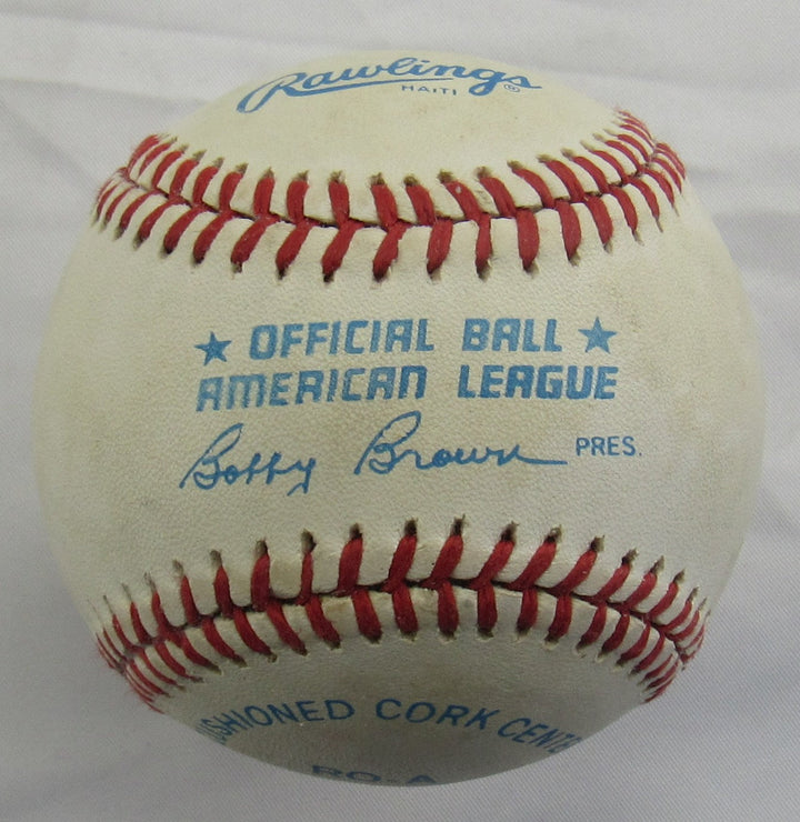 Bob Geren Signed Auto Rawlings Baseball B160