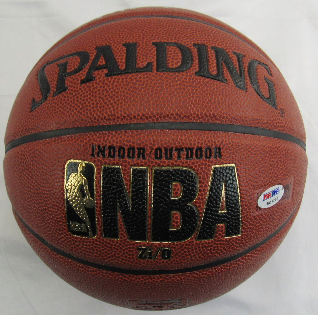 Magic Johnson Signed Auto Basketball PSA/DNA 6A17252