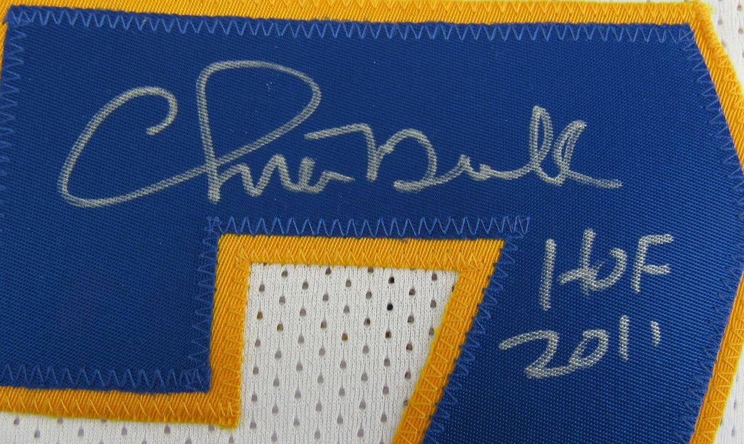 Chris Mullin Signed Auto Warriors Basketball Jersey w/ HOF Insc JSA J89658