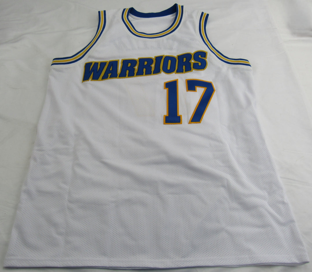 Chris Mullin Signed Auto Warriors Basketball Jersey w/ HOF Insc JSA J89658