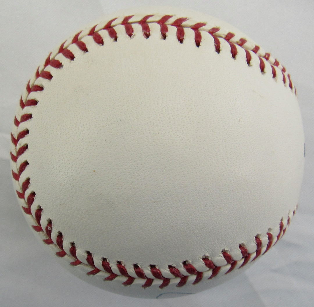 Ralph Houk Signed Auto Rawlings Yankees 100th Anniversary Baseball