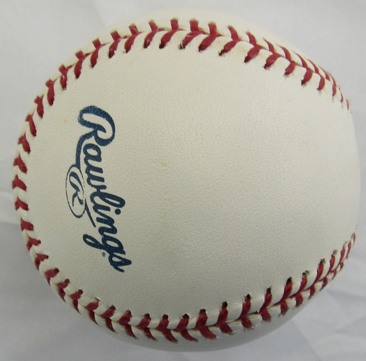 Ralph Houk Signed Auto Rawlings Yankees 100th Anniversary Baseball