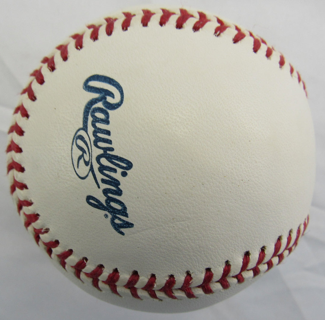 Clete Boyer Signed Auto Rawlings Yankees 100th Anniversary Baseball w/ Insc