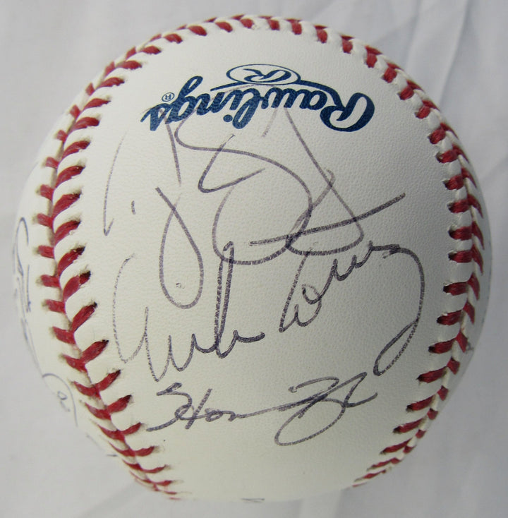 New York Yankees Multi Signed Rawlings Auto Baseball w/21 Signatures - Don Larsen, Bucky Dent