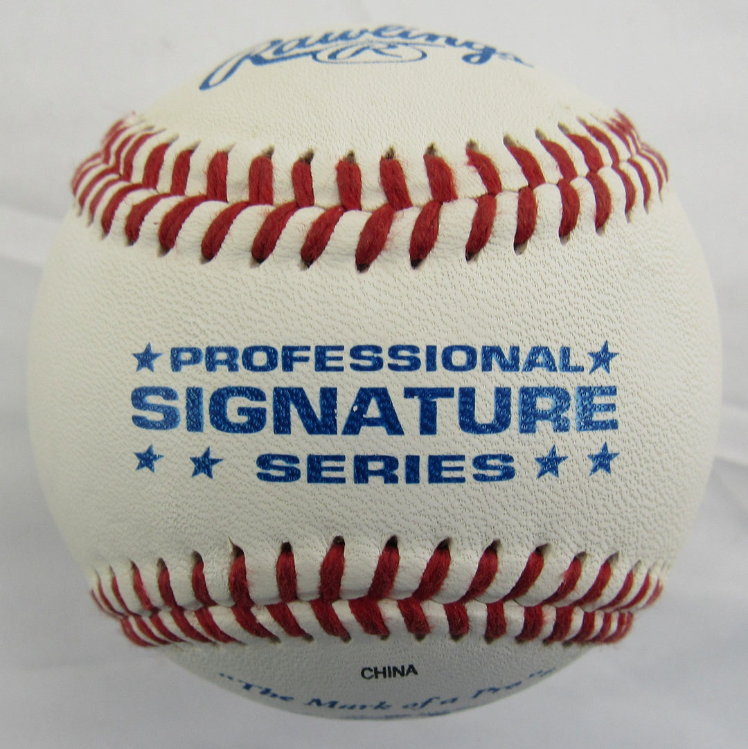Bob "Bullet" Turley Signed Auto Rawlings Baseball w/ Insc B170