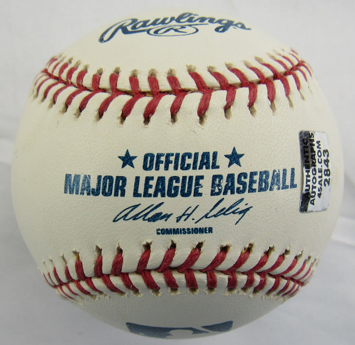 Don Zimmer Signed Auto Rawlings Baseball B170