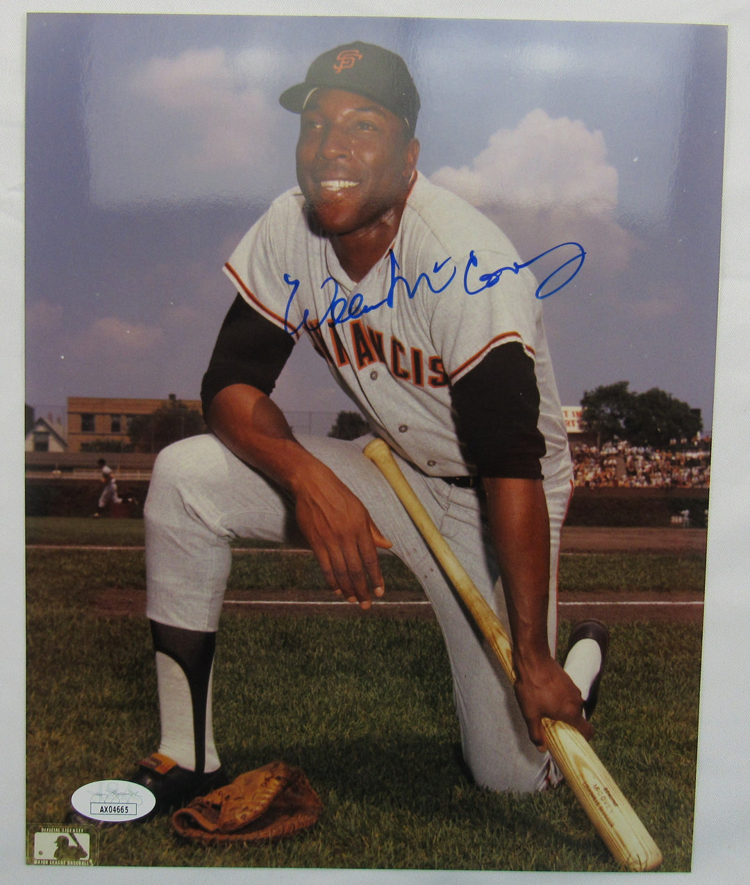Willie McCovey Signed 8x10 Photo JSA AX04665
