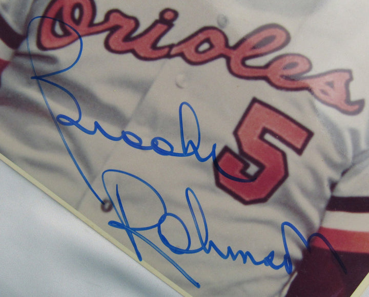 Brooks Robinson Signed 8x10 Photo JSA AX04652