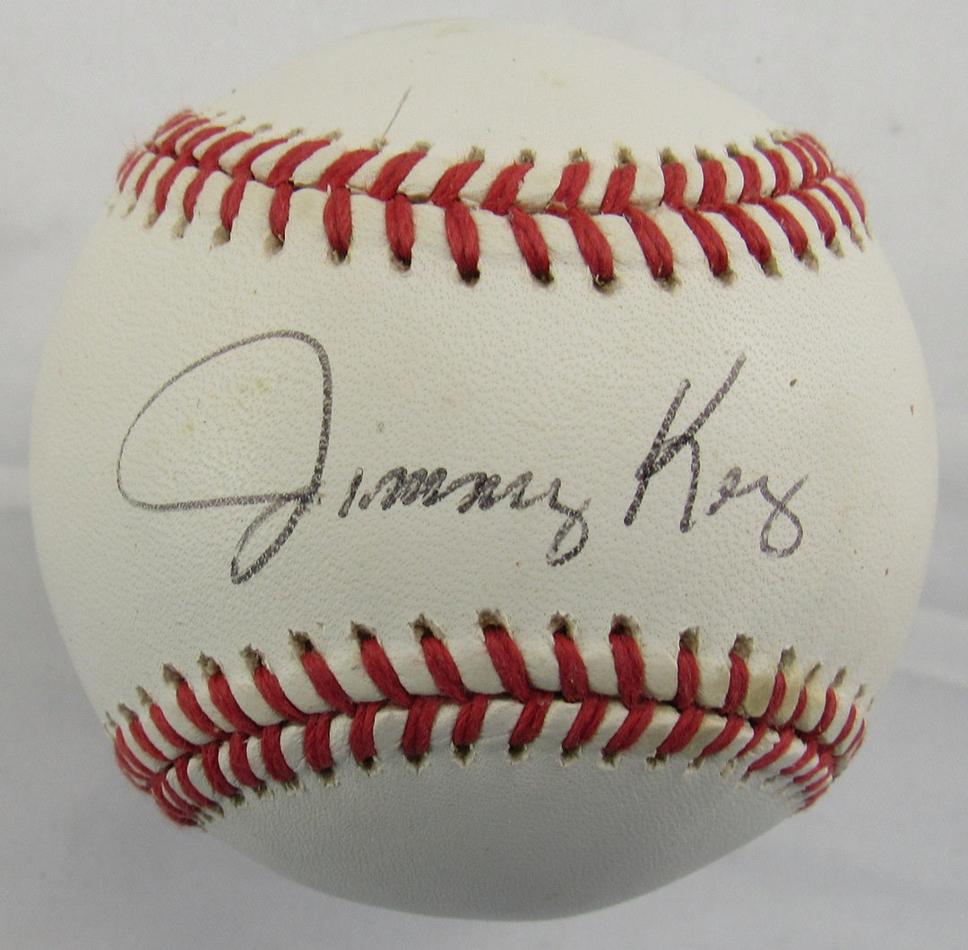 Jimmy Key Signed Auto Rawlings Baseball B162