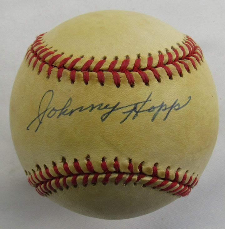 Johnny Hopp Signed Rawlings Baseball JSA AX04824