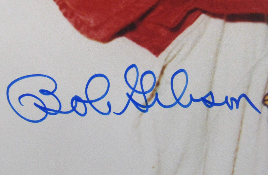 Bob Gibson Signed Auto 8x10 Photo JSA CH80373
