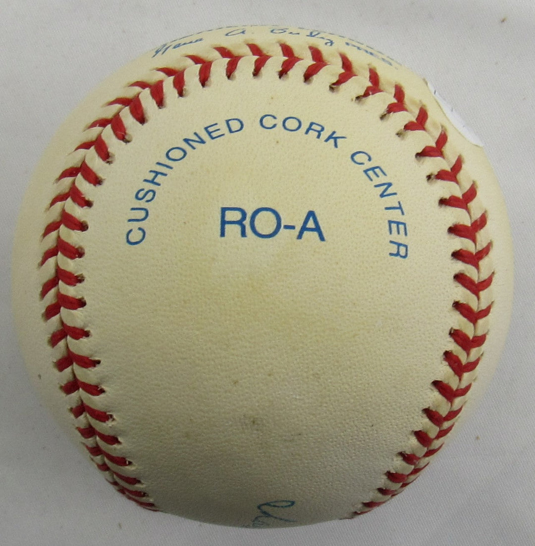 Charlie Wensloff Signed Rawlings Baseball JSA AX04896