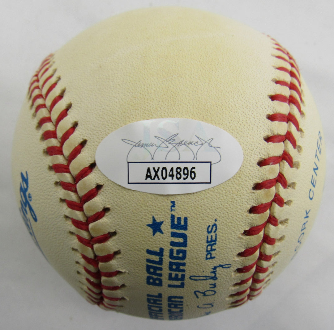 Charlie Wensloff Signed Rawlings Baseball JSA AX04896