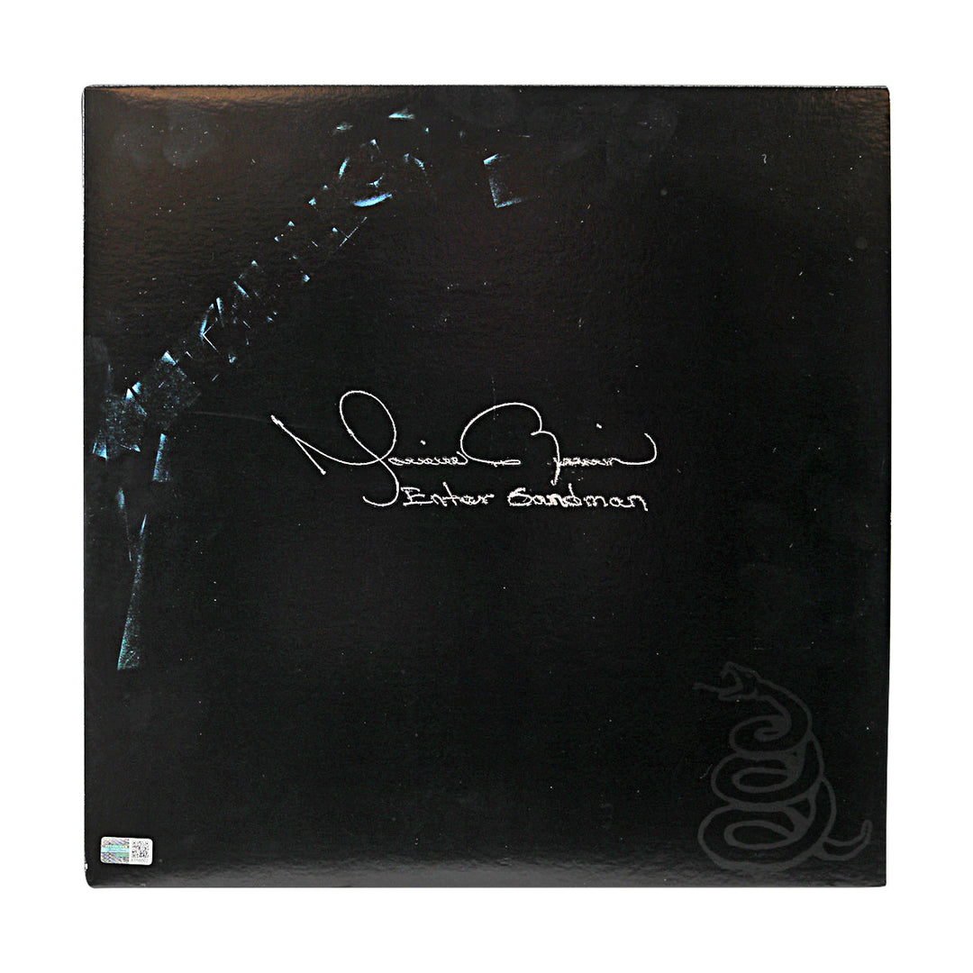 Mariano Rivera New York Yankees Autographed Signed Enter Sandman Metallica Black Album (CX Auth)