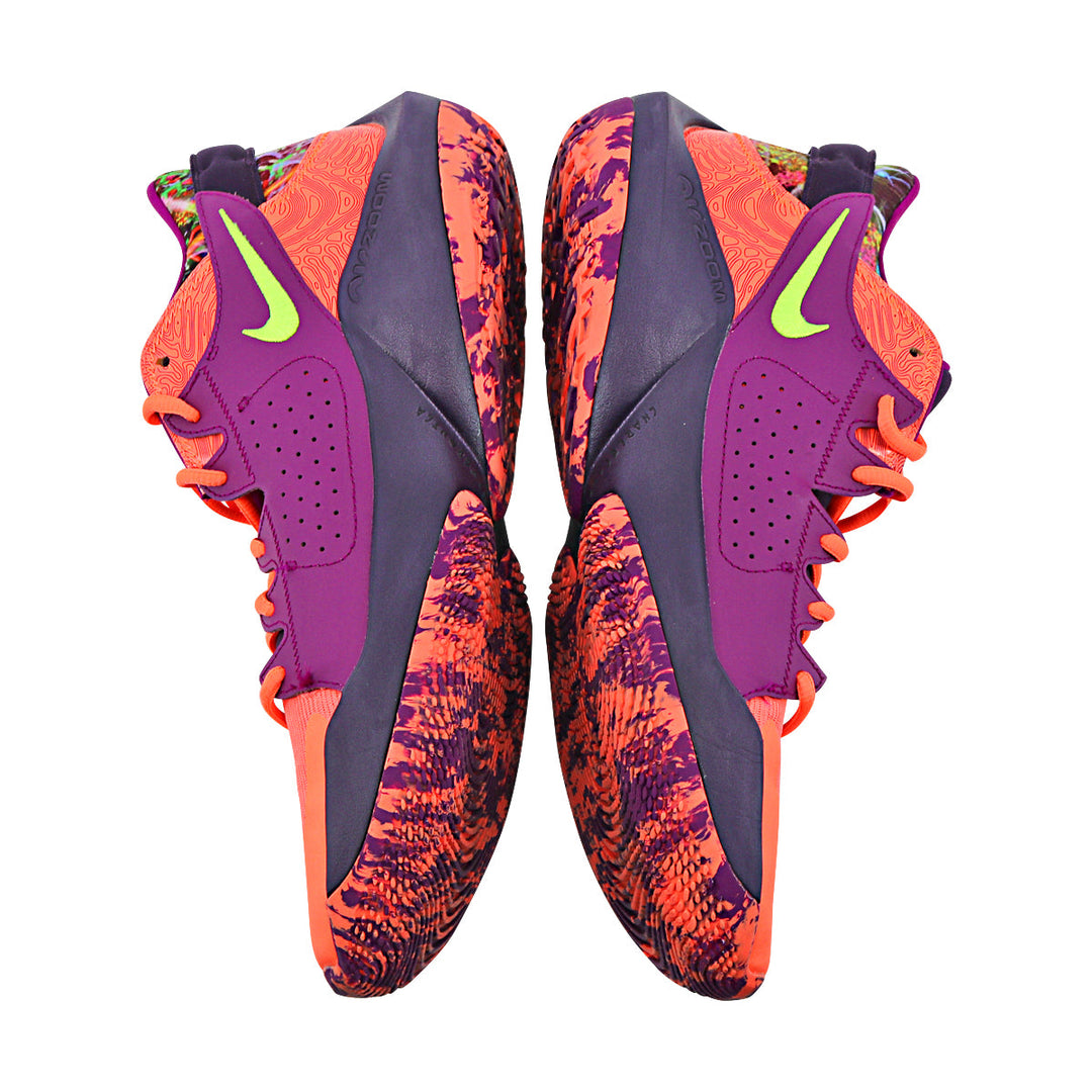WNBA Bright Mango Nike Zoom Freak 2 Pair of Sneakers - Size 13 (Player Unknown)