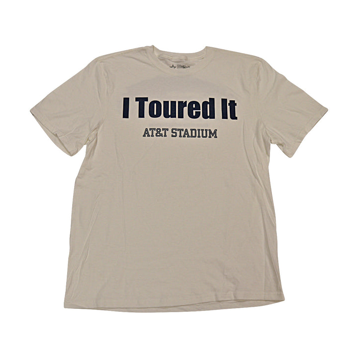 Dallas Cowboys White I Toured AT&T Stadium T Shirt