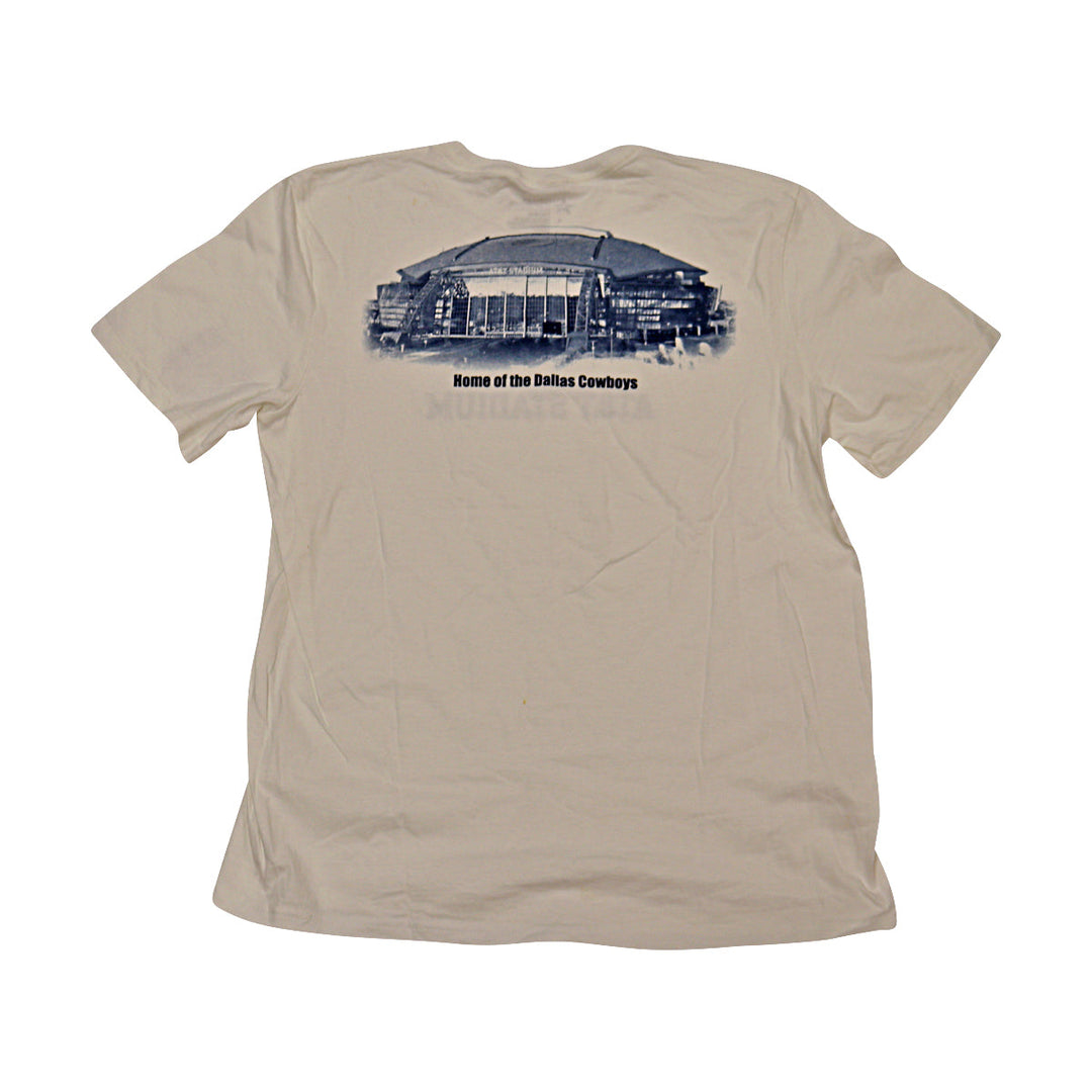 Dallas Cowboys White I Toured AT&T Stadium T Shirt